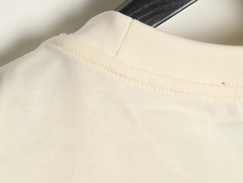 G*u*i chest embroidered bear short sleeve t-shirt