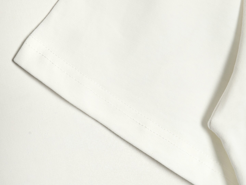 l0*is V*t0n western denim embroidered short sleeve t-shirt