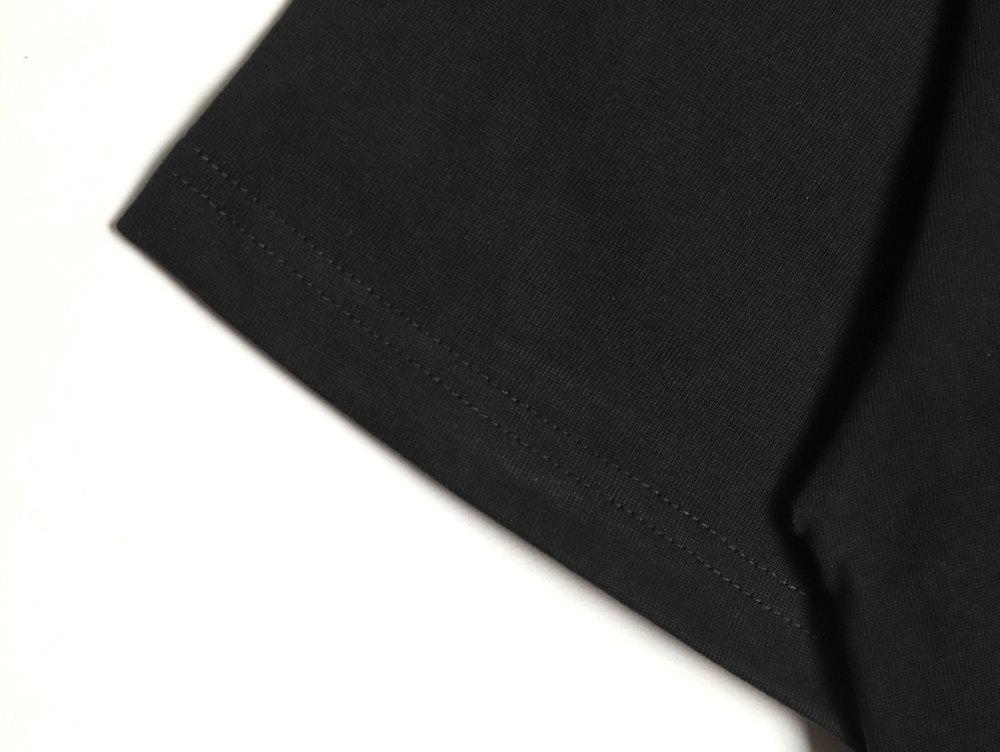 l0*is V*t0n western denim embroidered short sleeve t-shirt tsk1