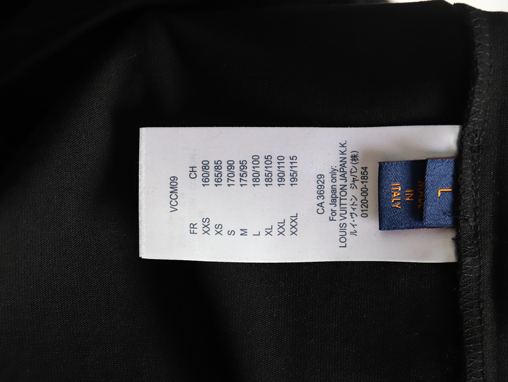 l0*is V*t0n western denim embroidered short sleeve t-shirt tsk1