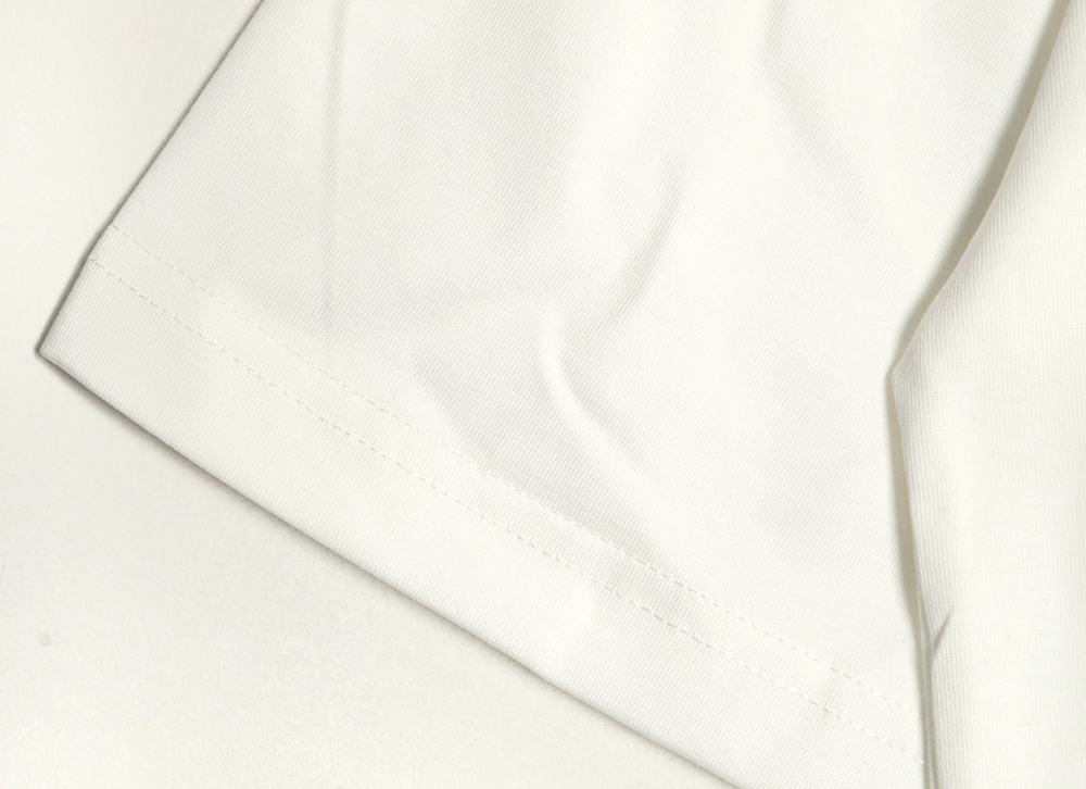 l0*is V*t0n four-leaf clover and back logo print short-sleeved t-shirt