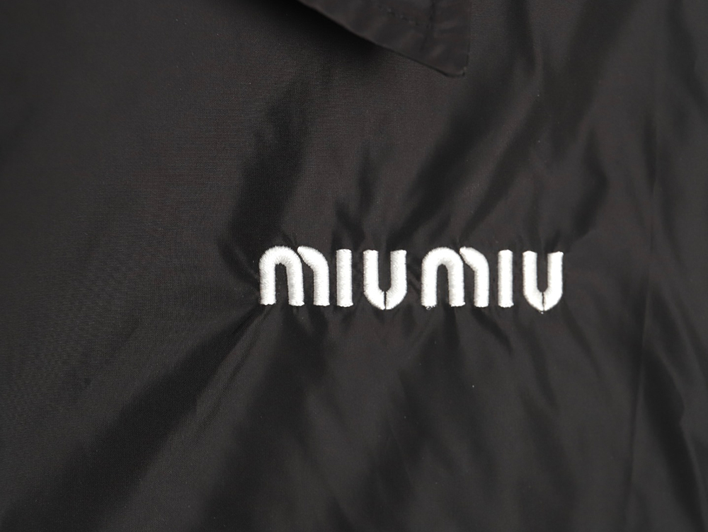 Miu Miu small logo nylon jacket