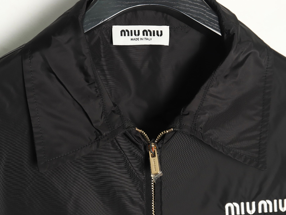 Miu Miu small logo nylon jacket