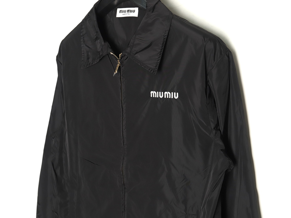 Miu Miu small logo nylon jacket