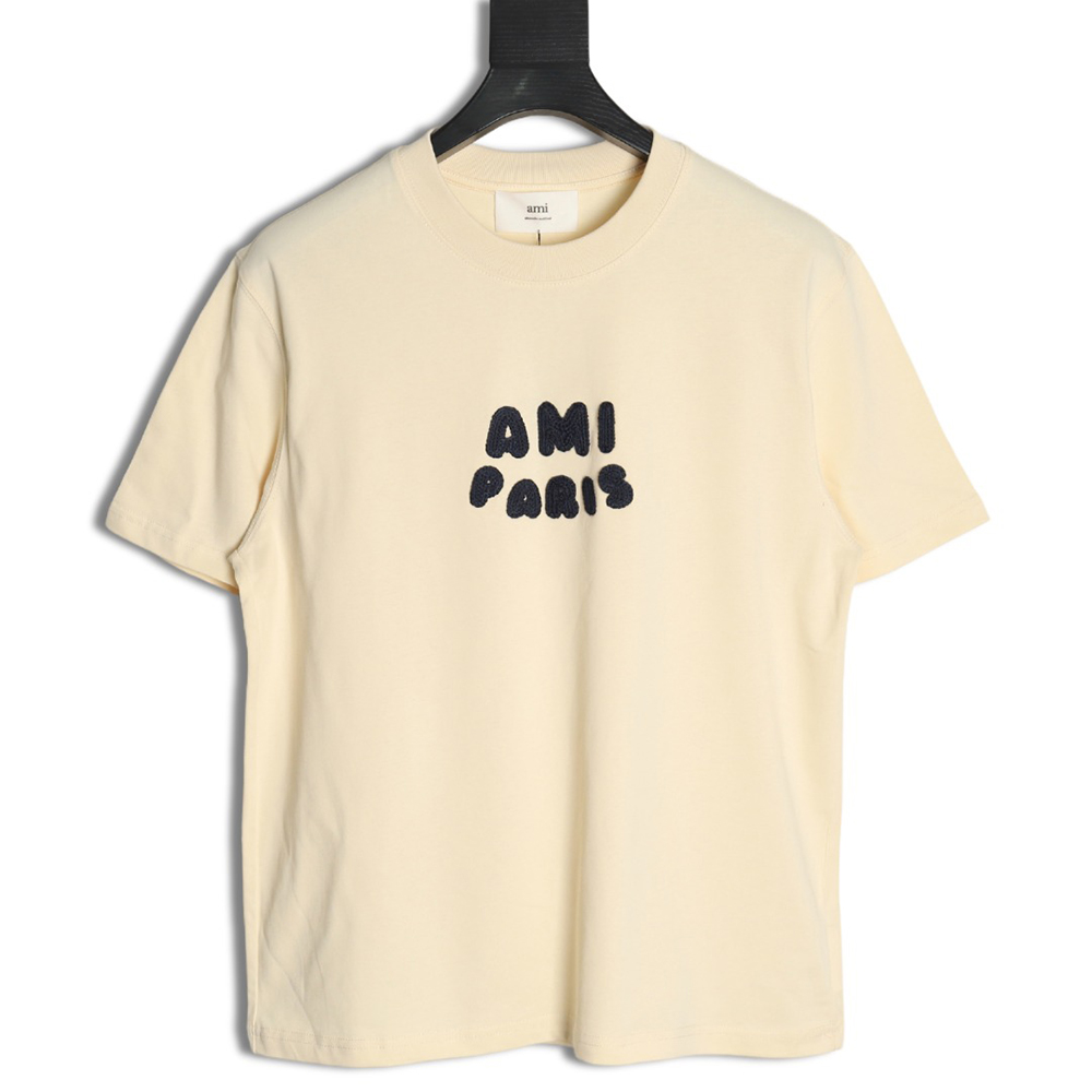 Ami Paris lettered short-sleeved T-shirt
