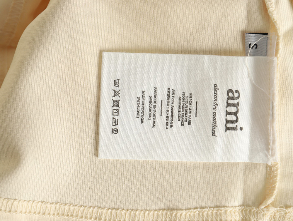 Ami Paris lettered short-sleeved T-shirt