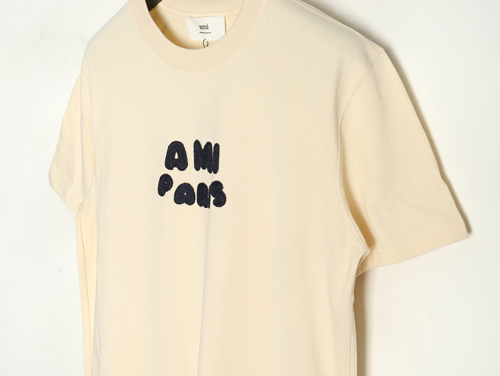 Ami Paris lettered short-sleeved T-shirt