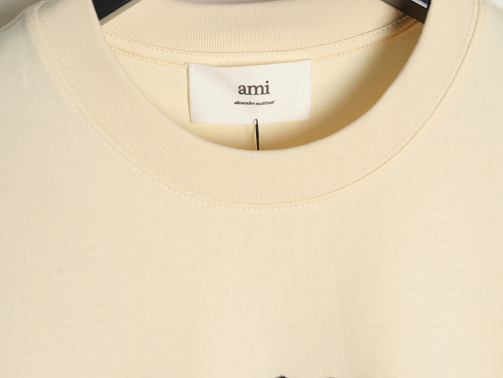 Ami Paris lettered short-sleeved T-shirt