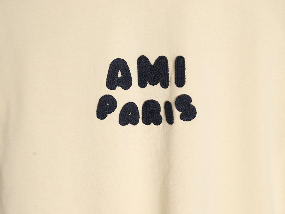 Ami Paris lettered short-sleeved T-shirt