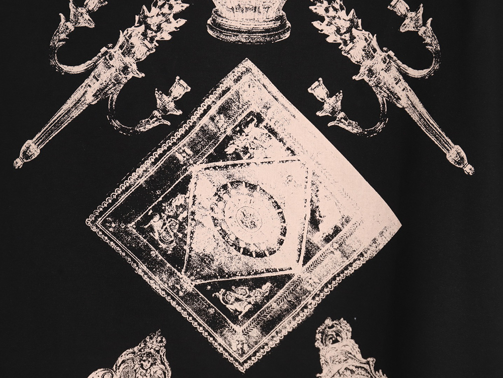 Givenchy Museum Art Display Printed Short Sleeve
