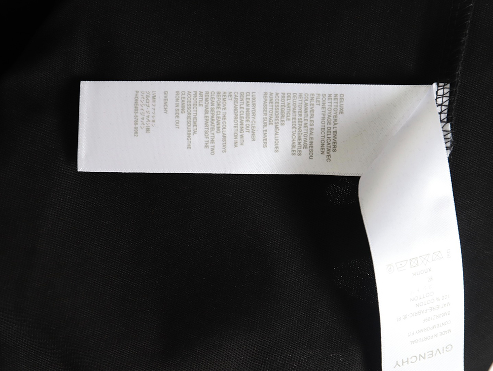 Givenchy floral embroidered lettering logo short sleeves TSK1