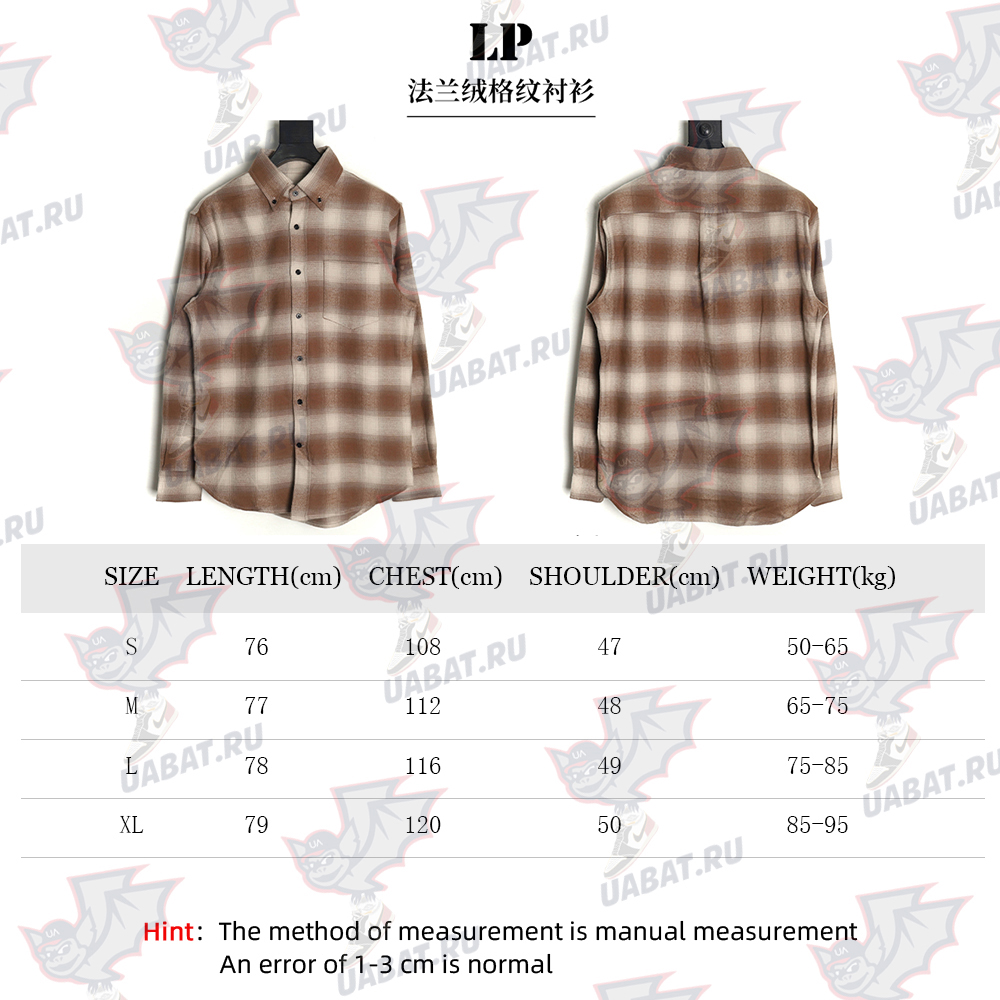 L**o p*ana flannel check shirt