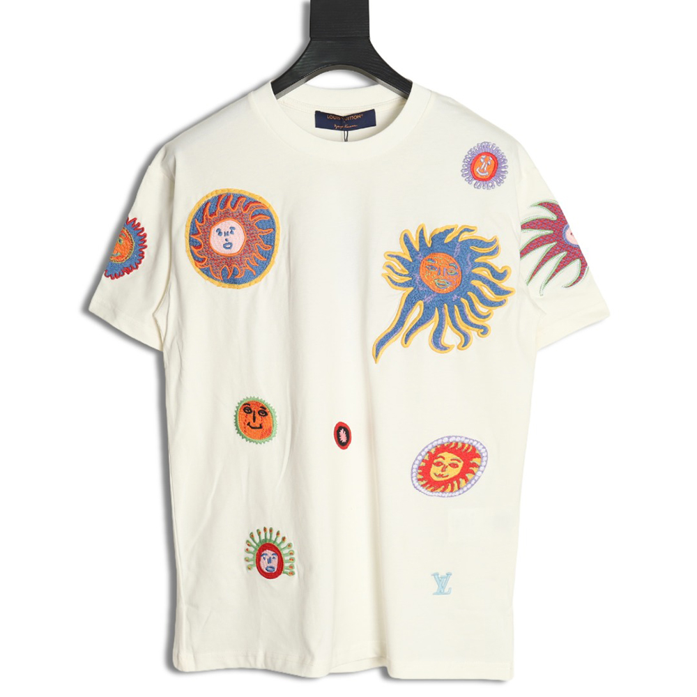 l0*is V*t0n sunfish embroidered short-sleeved t-shirt