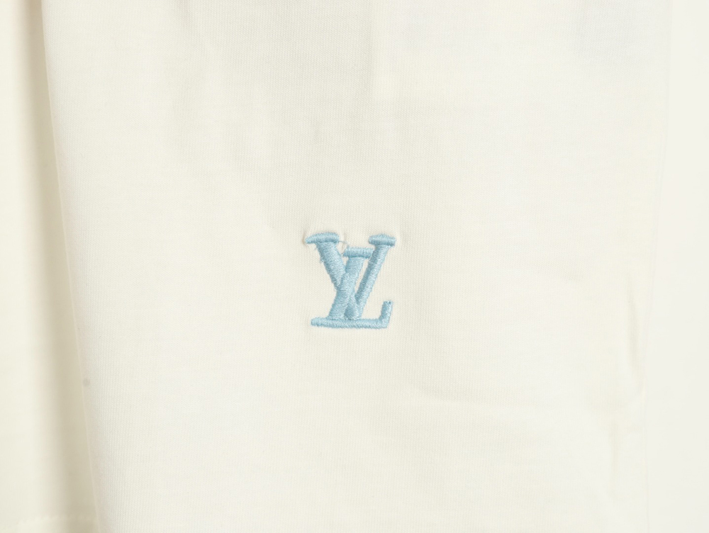 l0*is V*t0n sunfish embroidered short-sleeved t-shirt