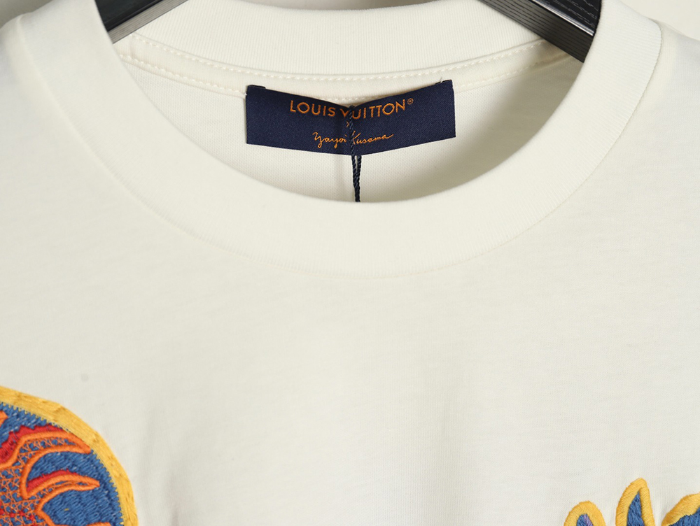 l0*is V*t0n sunfish embroidered short-sleeved t-shirt