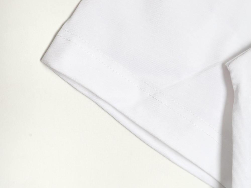 l0*is V*t0n small airplane printed letter logo short sleeves