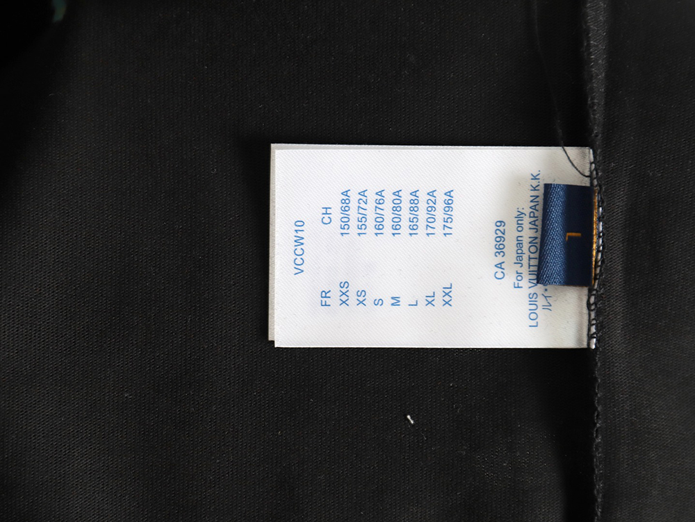 l0*is V*t0n small airplane printed letter logo short sleeves tsk1