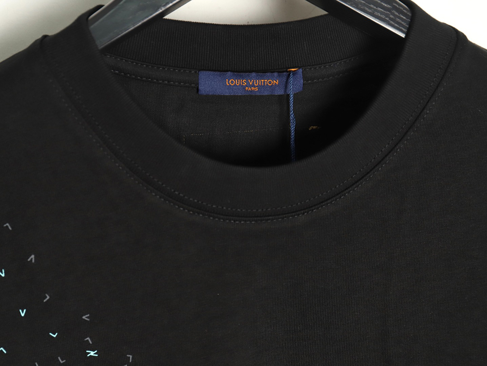 l0*is V*t0n small airplane printed letter logo short sleeves tsk1