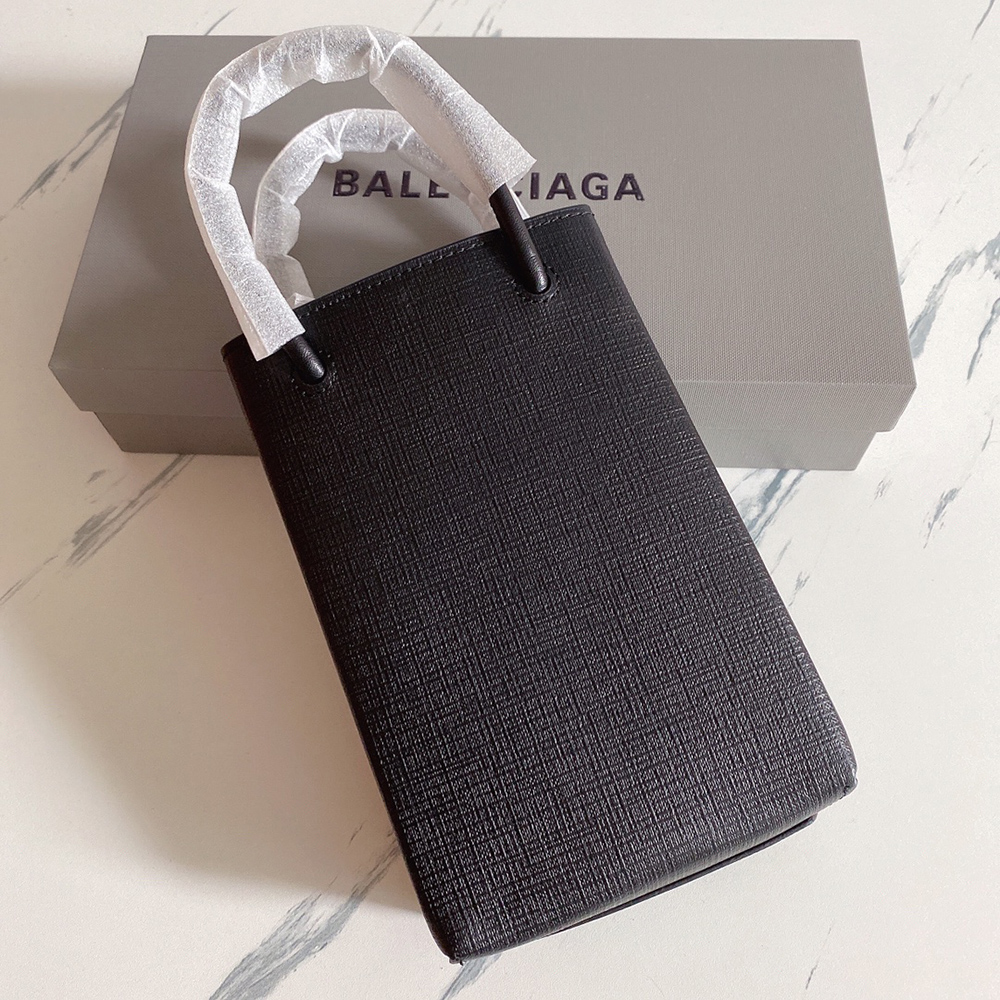 Ba*len*cia*ga logo phone tote bags 593826 18*4.5*12cm