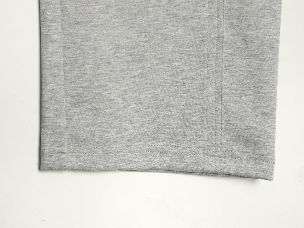 Ch*el classic embroidered double c wide-leg trousers