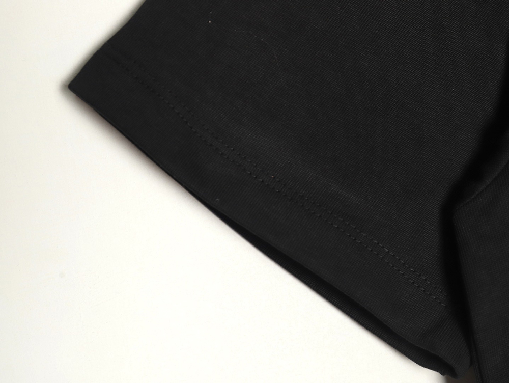 D*or chest embroidered lettering short sleeve t-shirt tsk1