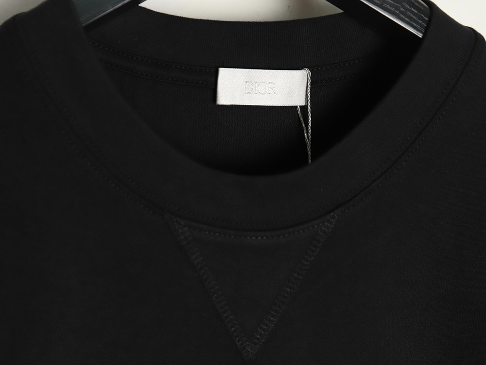 D*or silver logo embroidered short sleeve t-shirt tsk1