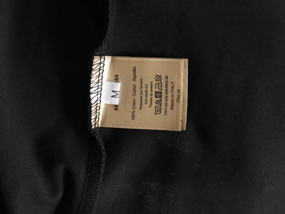 D*or presbyopia embroidered letter short sleeves tsk1