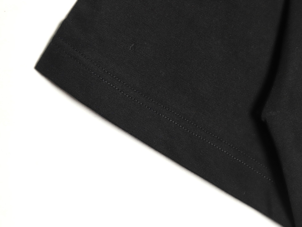 F**di pizza graphic embroidered short-sleeved t-shirt tsk1