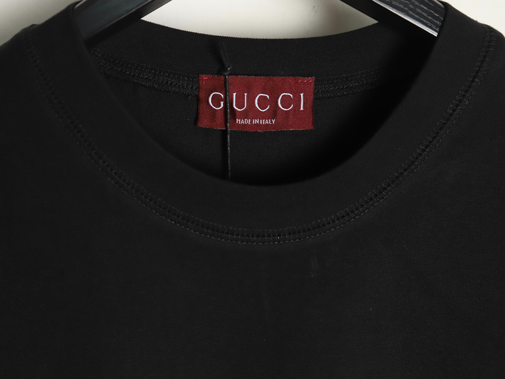 G*u*i square letter print short sleeve t-shirt tsk1