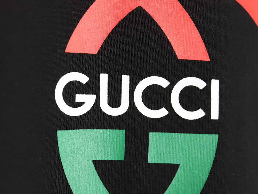 G*u*i double g print short-sleeved t-shirt tsk1