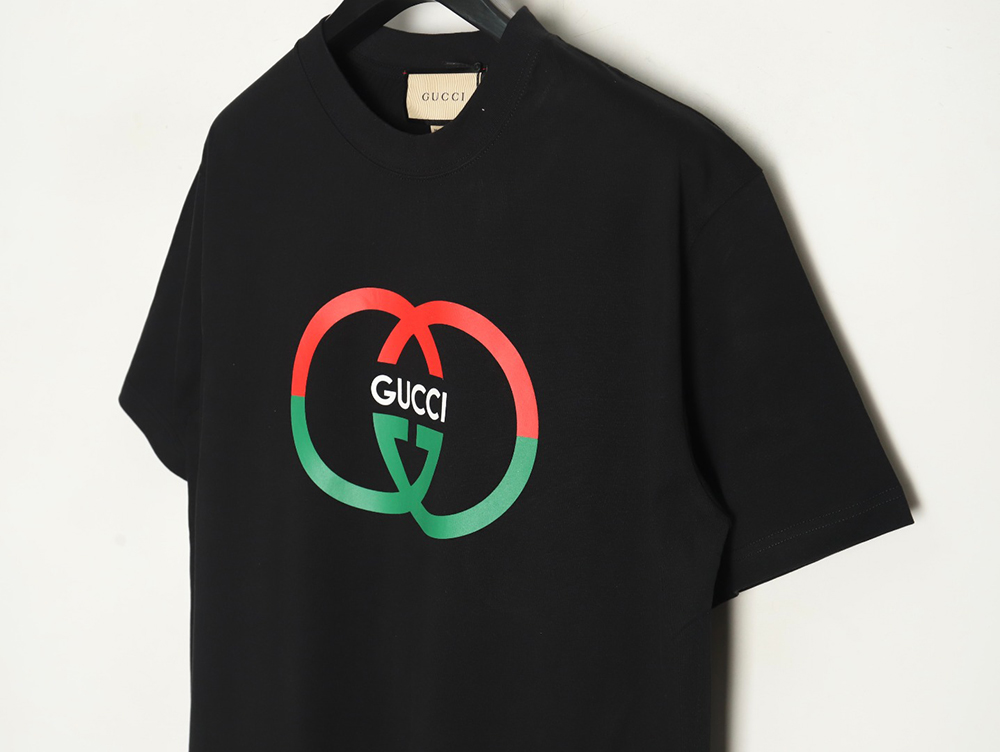 G*u*i double g print short-sleeved t-shirt tsk1