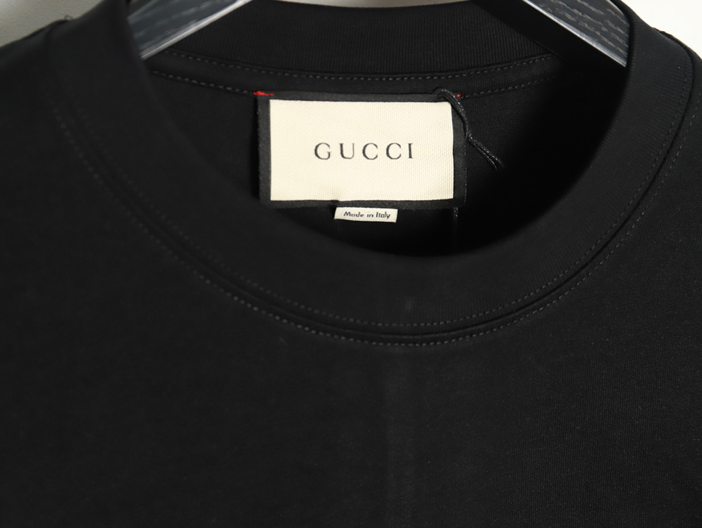 G*u*i belt logo embroidered short-sleeved t-shirt tsk1