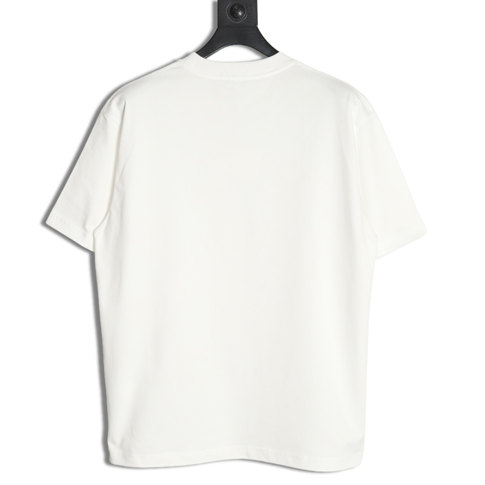 L0ew* misplaced logo embroidery t-shirt