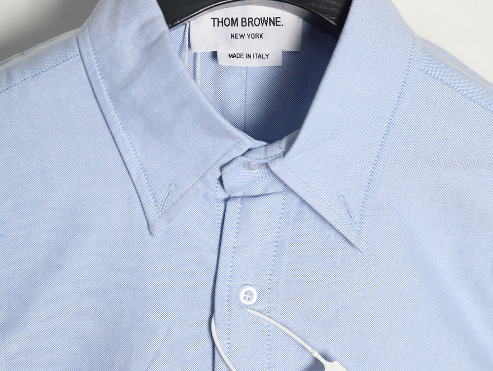 Thom Browne Double Sleeve Colorblock Long Sleeve Shirt