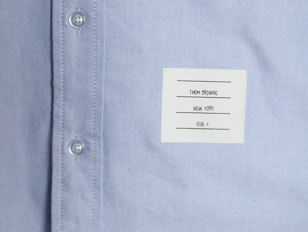 Thom Browne Double Sleeve Colorblock Long Sleeve Shirt