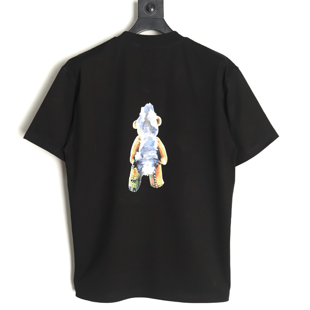 We11 Done Creative Bear Print Short Sleeve T-shirt TSK1