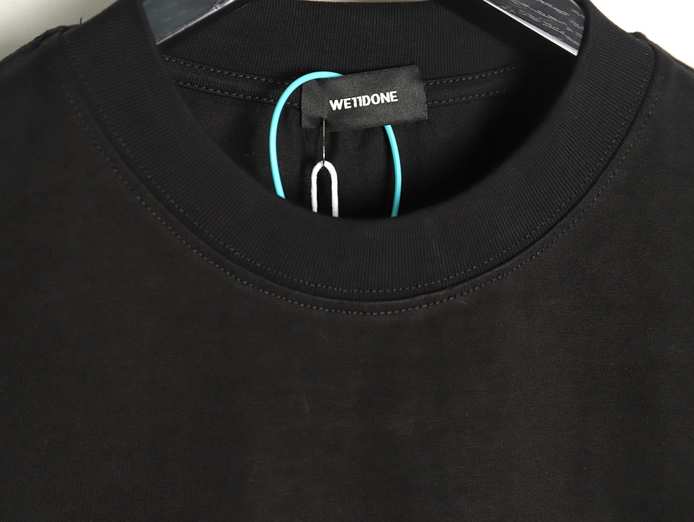 We11 Done Creative Bear Print Short Sleeve T-shirt TSK1