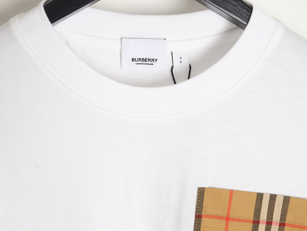 B**rry classic check pocket short sleeve t-shirt