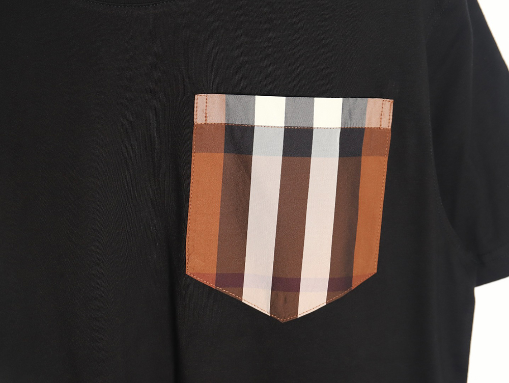 B**rry classic check pocket short sleeve t-shirt tsk1