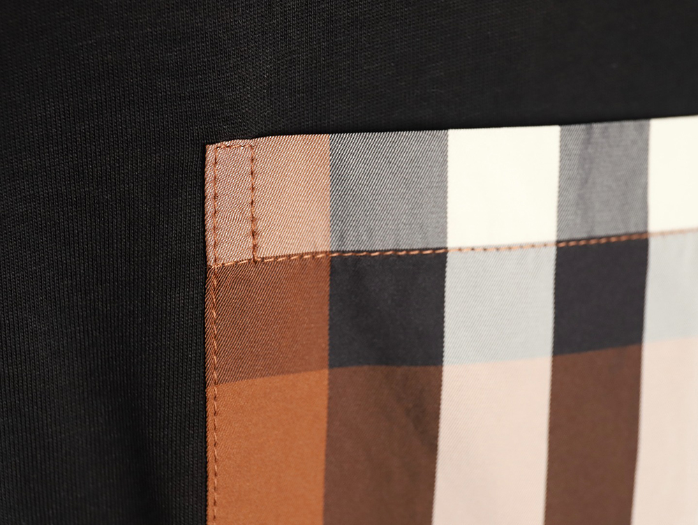 B**rry classic check pocket short sleeve t-shirt tsk1