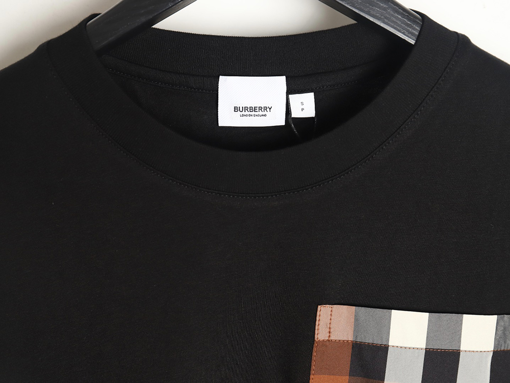 B**rry classic check pocket short sleeve t-shirt tsk1