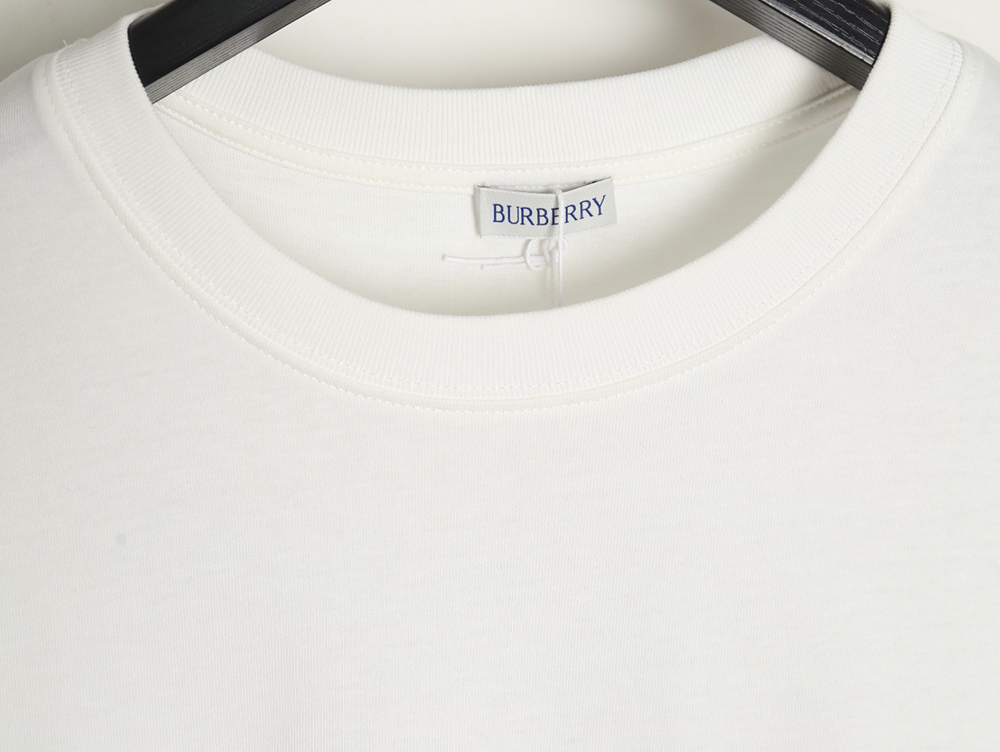 B**rry striped print embroidered horse short sleeves