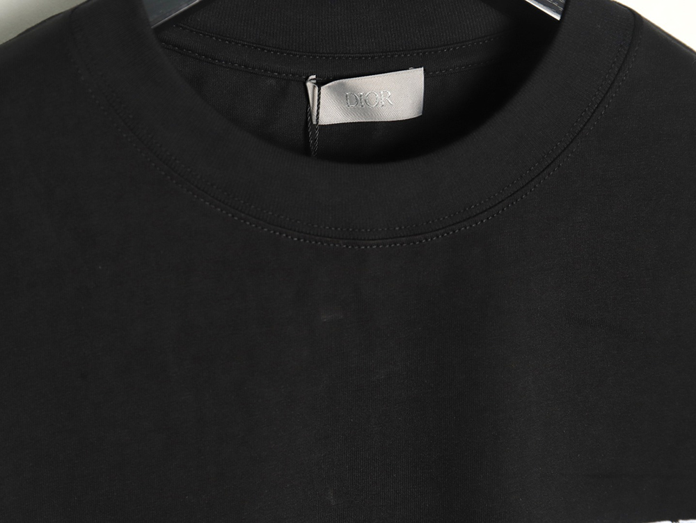 D*or flocked print logo short-sleeve tsk1