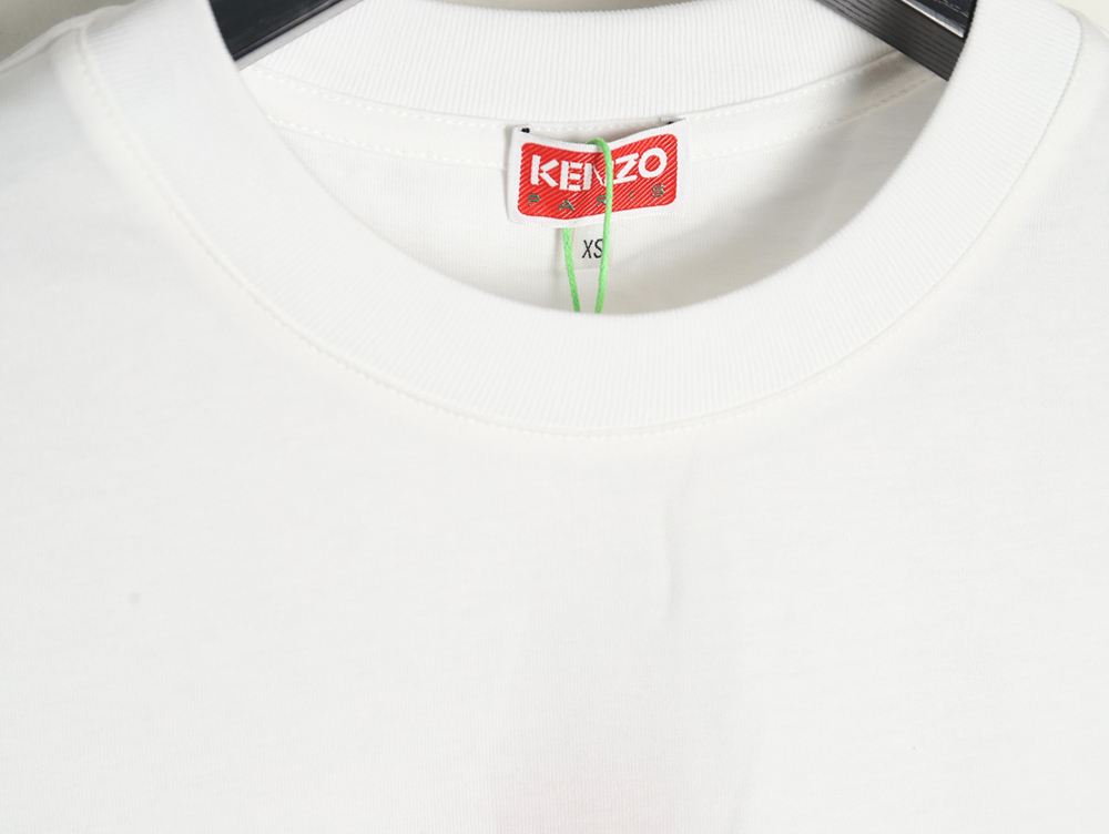 Kenzo Dragon Year Limited Edition Letter Short Sleeve T-shirt