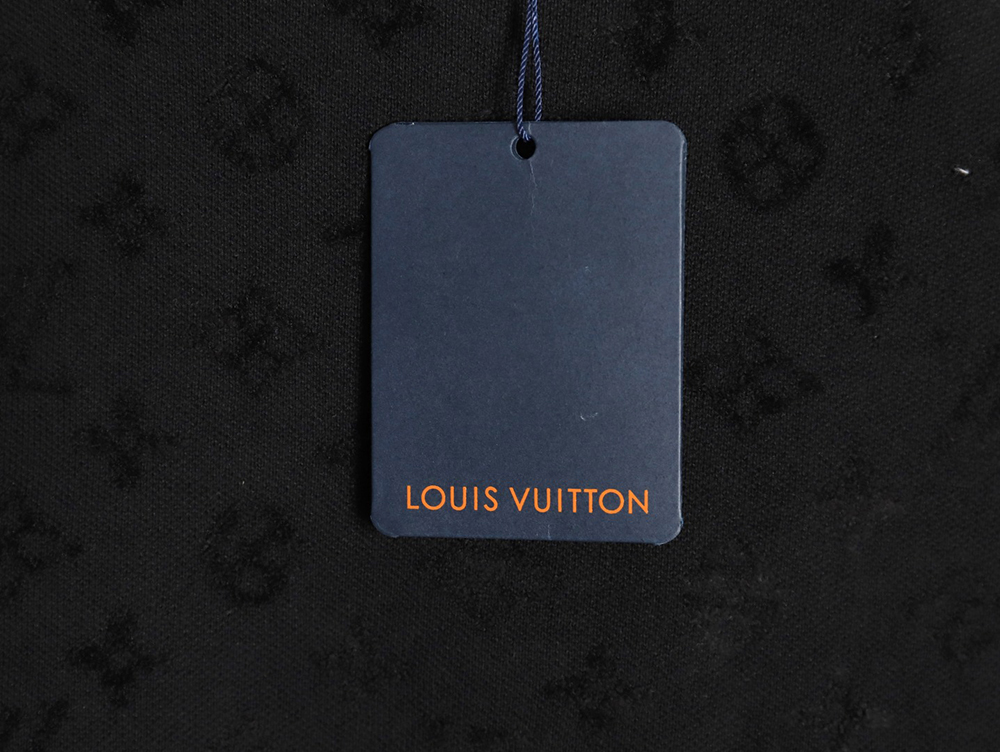 l0*is V*t0n jacquard patchwork knitted short-sleeved t-shirt