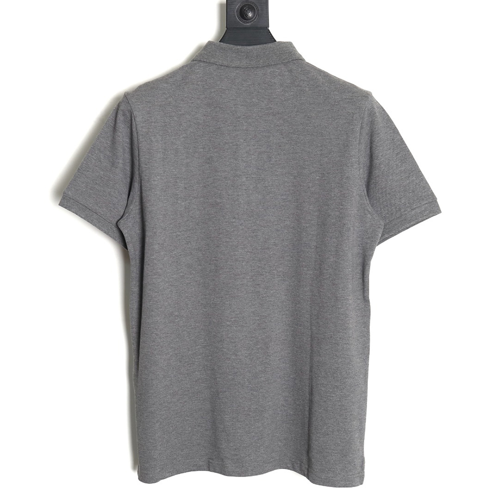 l0*is V*t0n letter embroidery logo short-sleeved polo shirt tsk1