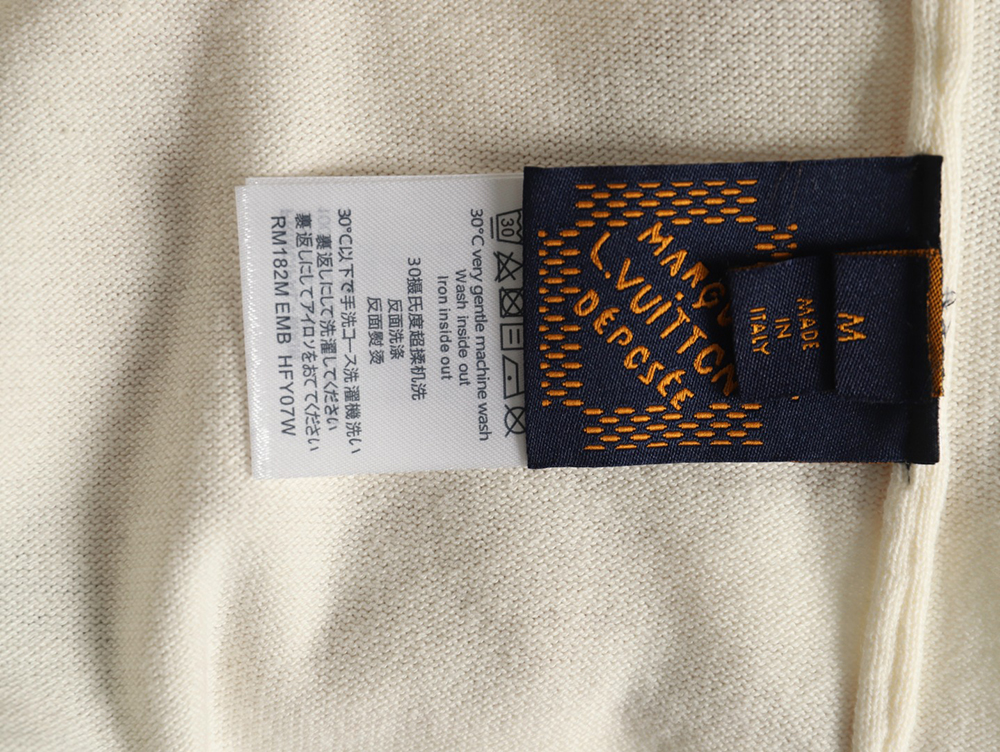 l0*is V*t0n tyler co-branded floral jacquard knitted short sleeves