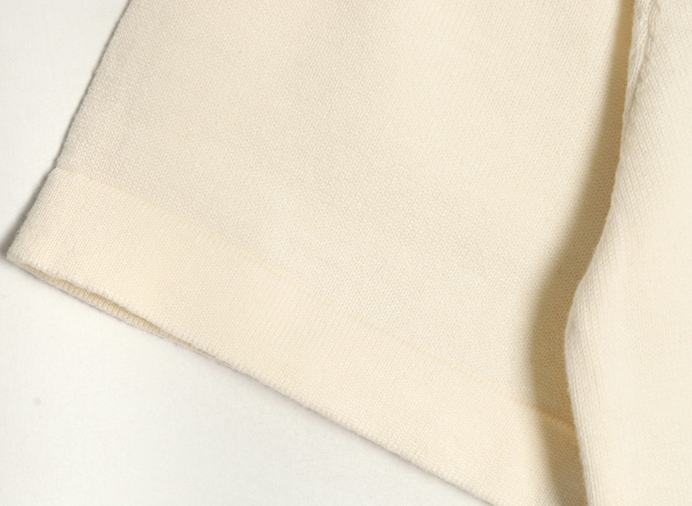 l0*is V*t0n tyler co-branded floral jacquard knitted short sleeves