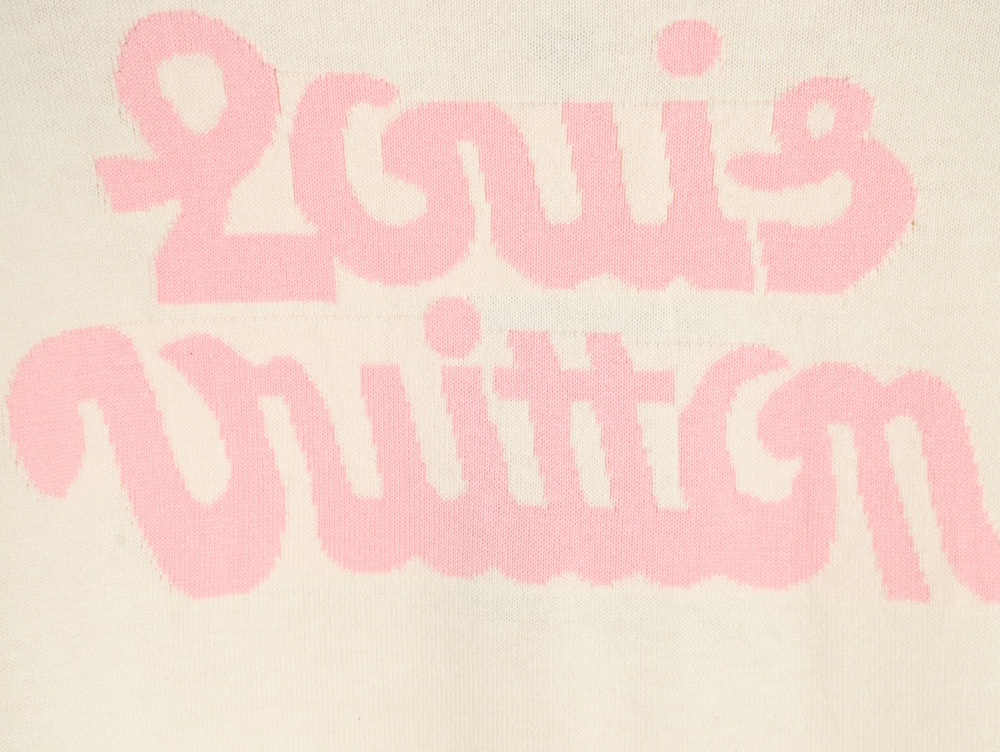 l0*is V*t0n tyler co-branded floral jacquard knitted short sleeves