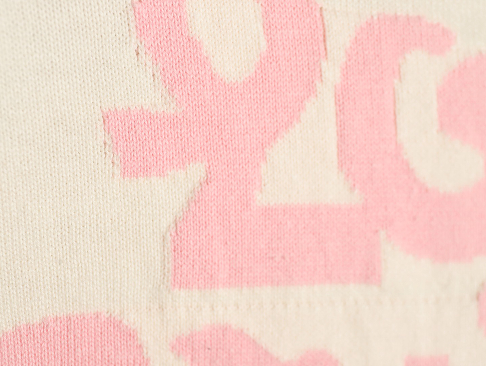 l0*is V*t0n tyler co-branded floral jacquard knitted short sleeves